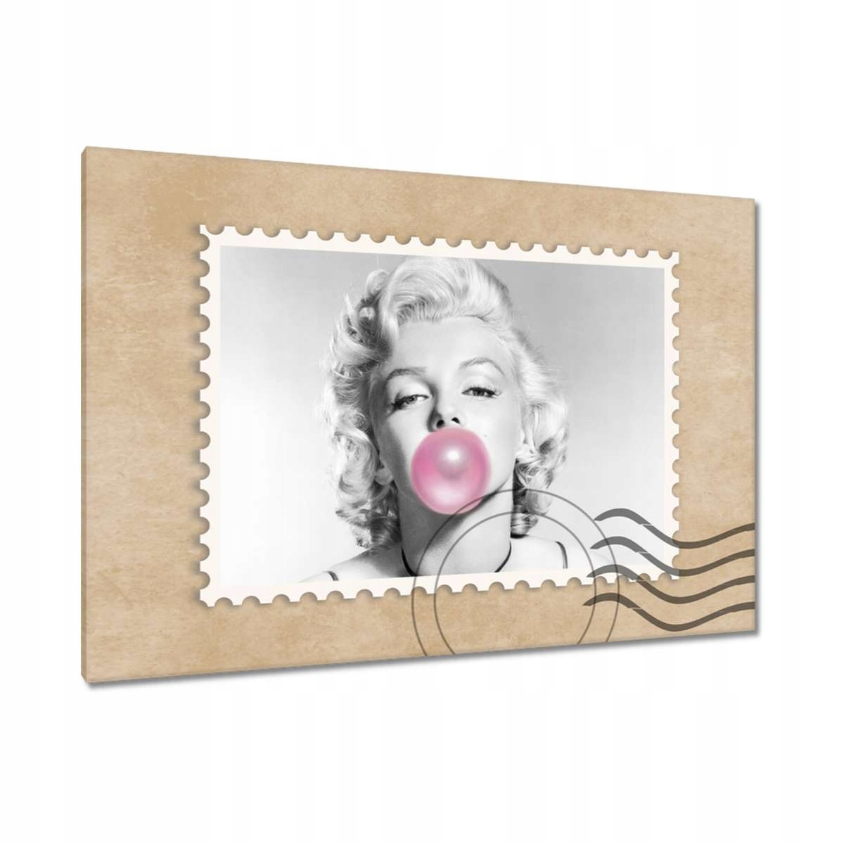 Obrazy 120x80 Marilyn Monroe s gumou