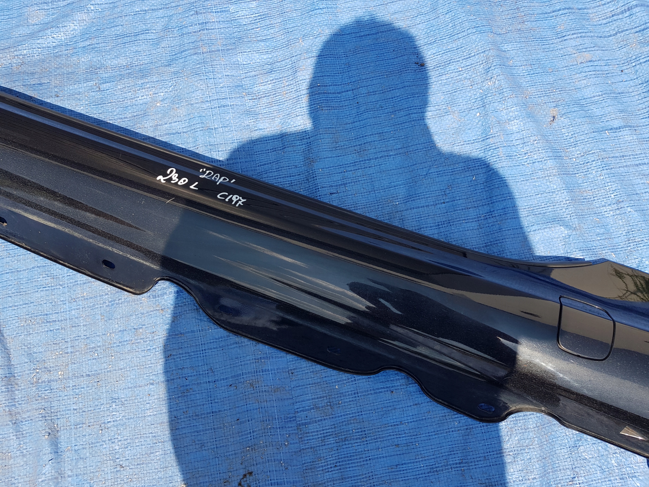 moulding threshold left MERCEDES SL R230 W230 C197 197