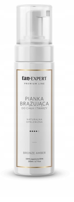 TanExpert Bronze Amber Nová Receptura Samoopalovací pěna 200 Ml