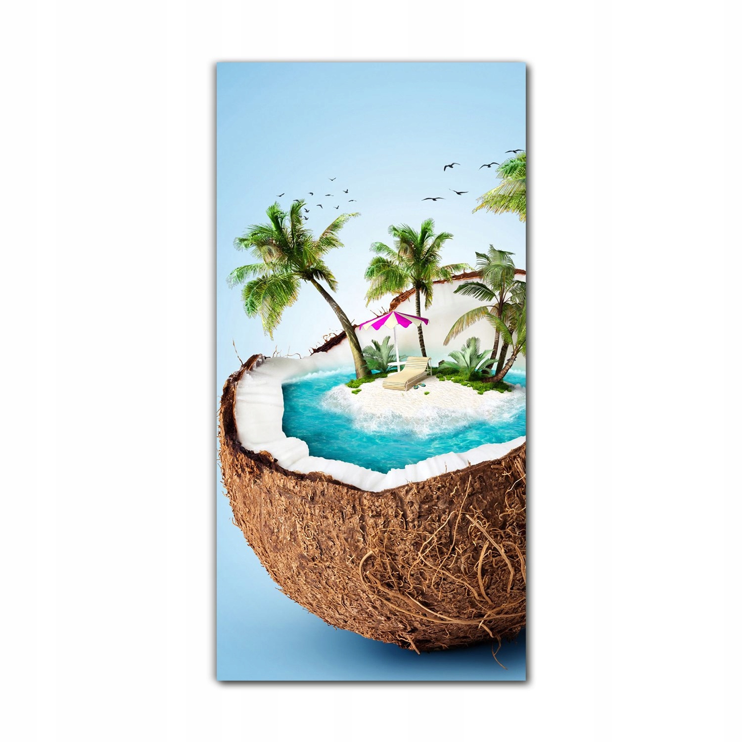 

Foto-obraz ścienny grafika 70x140 Słońce tropiki