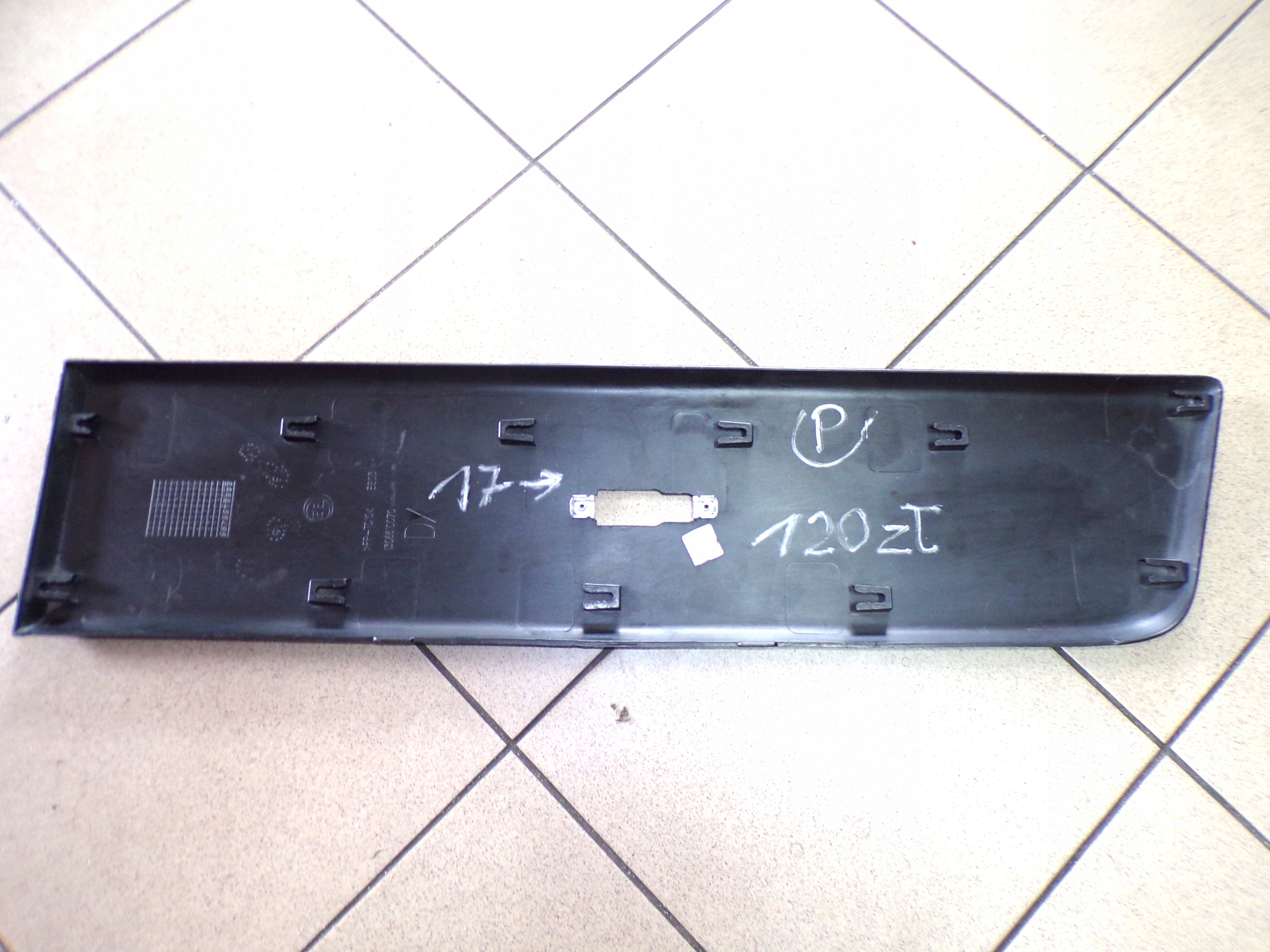 DUCATO JUMPER BOXER 17- modanatura per posteriore Destra parafango DO MAX L4 nero