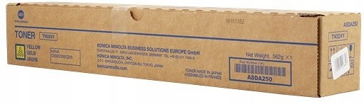 Toner Konica Minolta TN-324 A8DA250 Y Oryginał