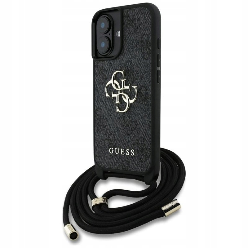 Guess – Pouzdro pro iPhone 16 (černé)