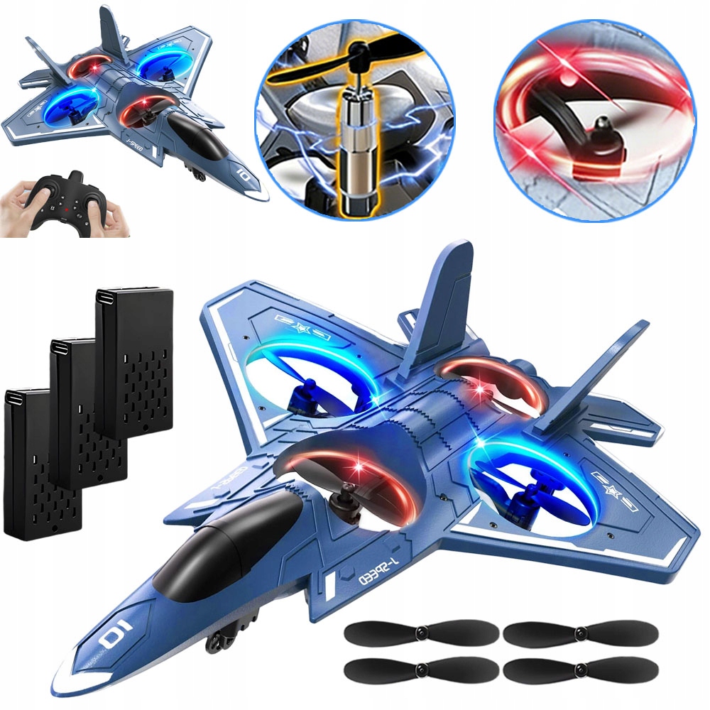 Letadlo Rc 2,4 Ghz Letadlo Rc Model Odolnost proti nárazu Led