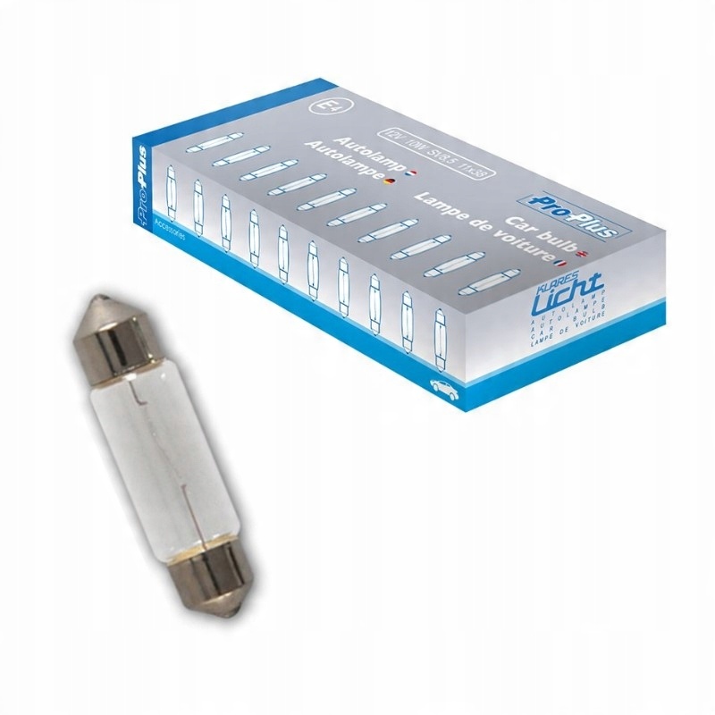 

Żarówka Proplus 12V 10W C10W SV8,5 11x38 hom. E4