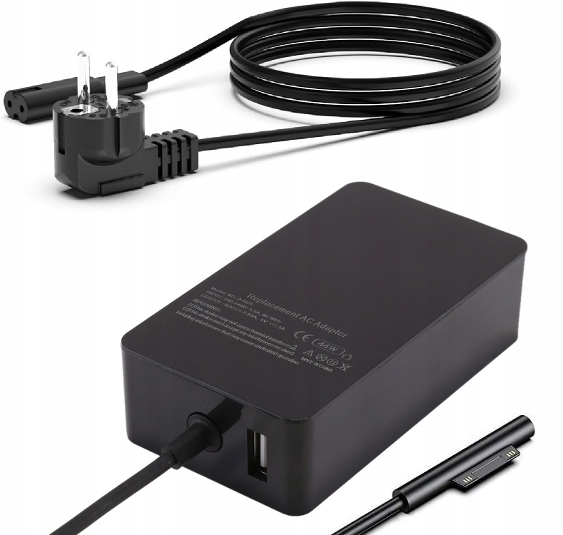 Адаптер питания зарядное устройство Microsoft Surface 15V 2.58 A 44W
