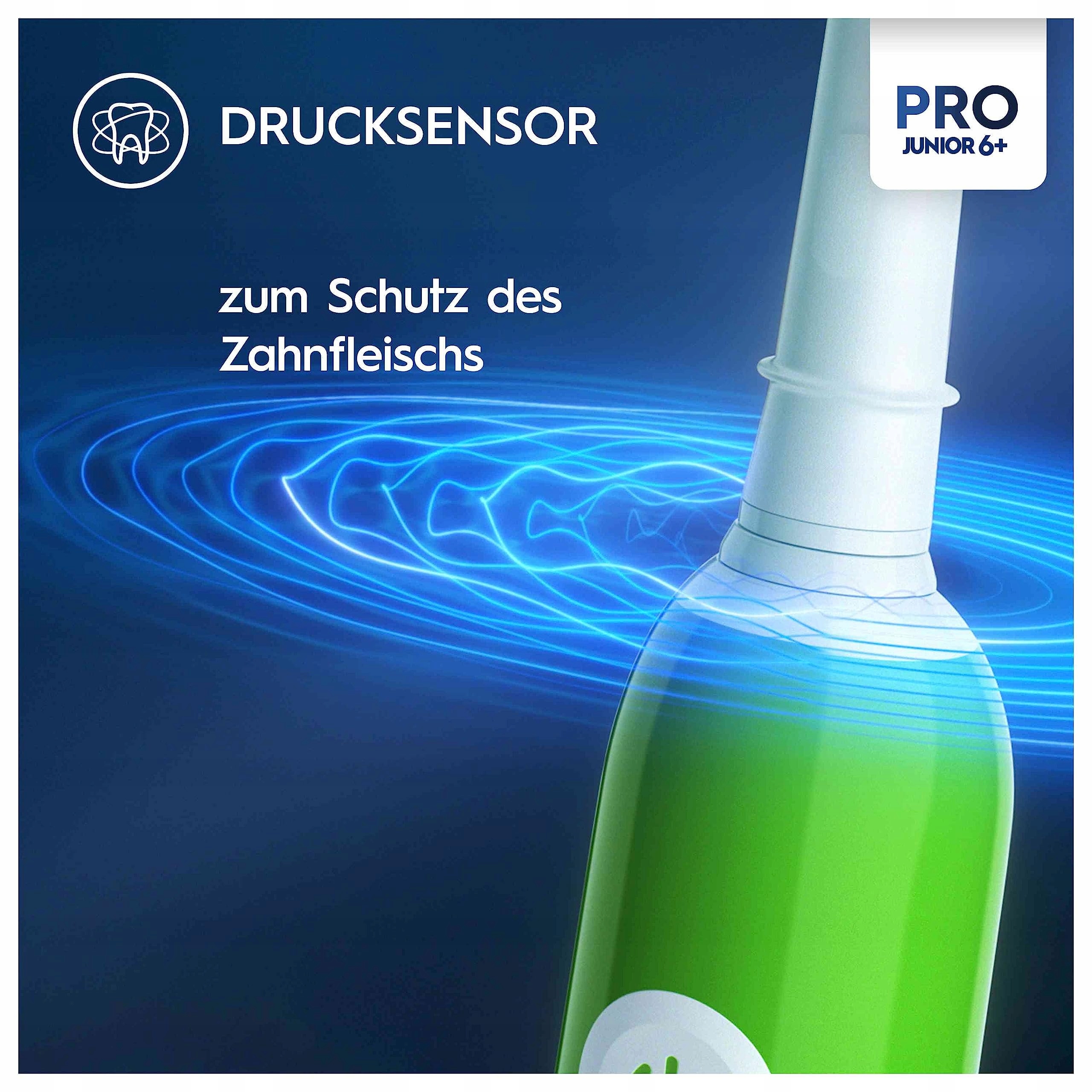 Oral-B Pro Junior elektryczna szczoteczka do zębów Zielona — miniatura 4