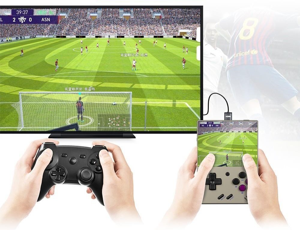 MIYOO Mini + Konsola do gier System Linux 64 GB - Szara Model MIYOO Mini +