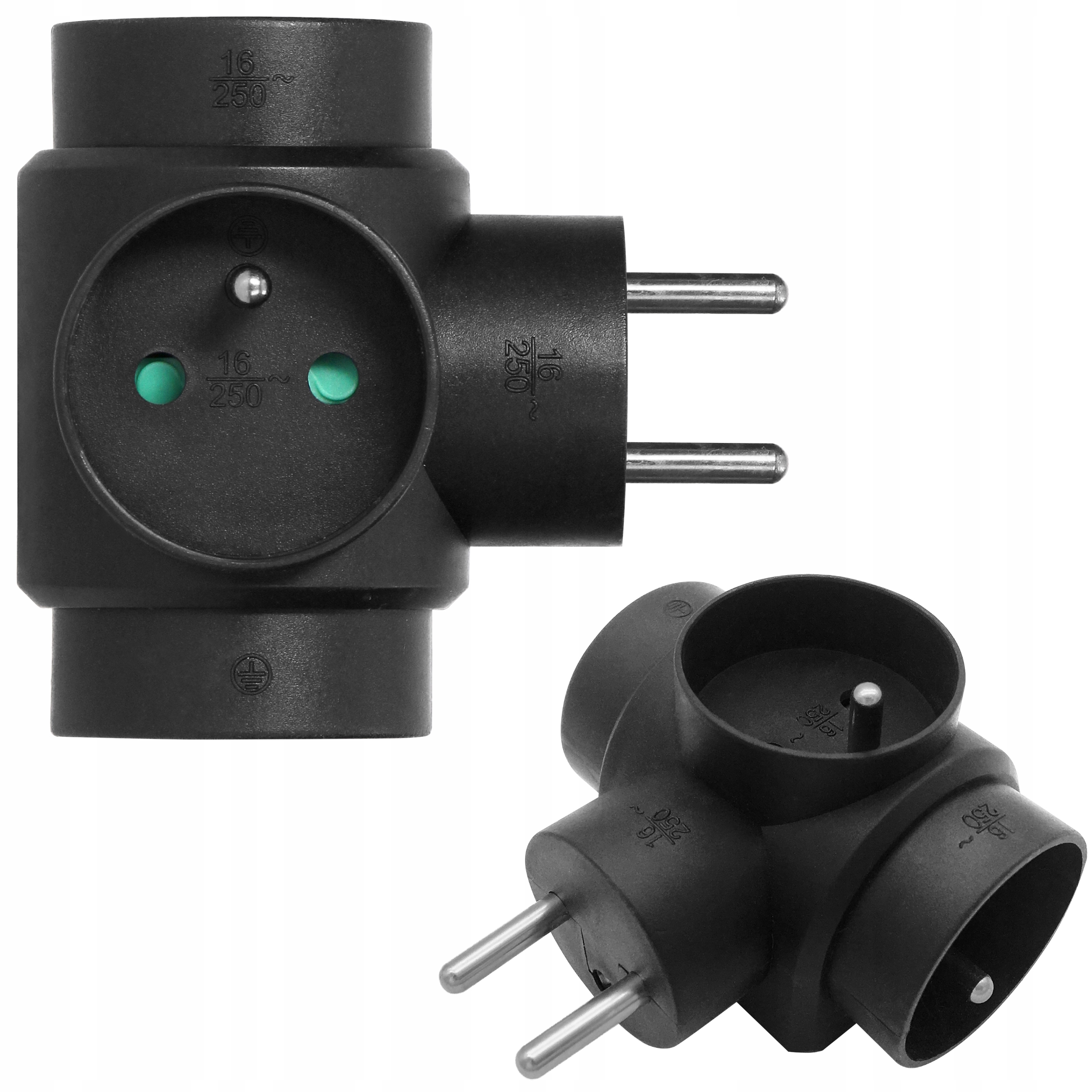 

Rozgałęźnik Elektryczny Trójnik Z Uziemieniem 230V