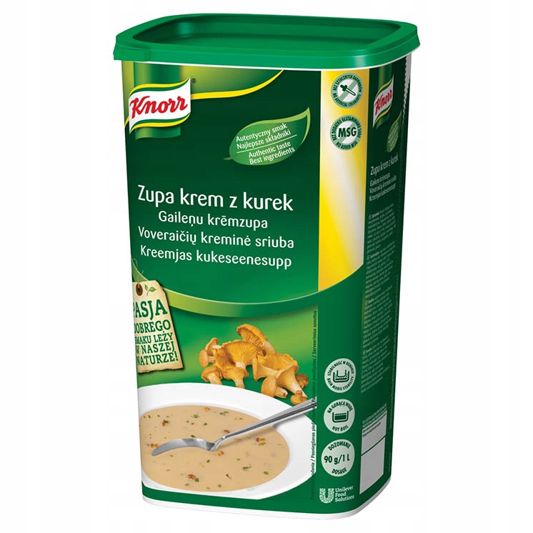 Levně 1 x 1 kg Knorr Krémová polévka z lišek