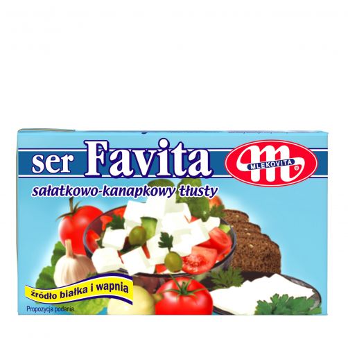 Levně Sýr Mlekovita Favita 18% tuku 6x270g
