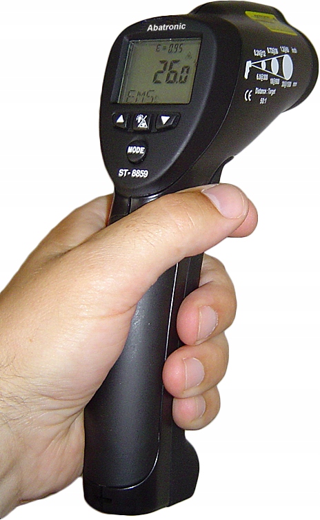 Pyrometer AB-8859 (-50°C až 1600°C) 50:1