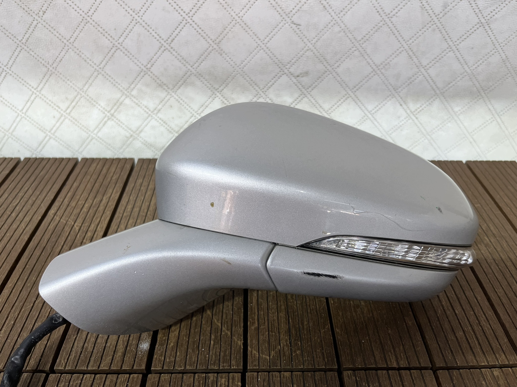 FORD MONDEO MK5 14-22 mirror left 13-PIN ASYSTENT MOONDUST SILVER EUROPA