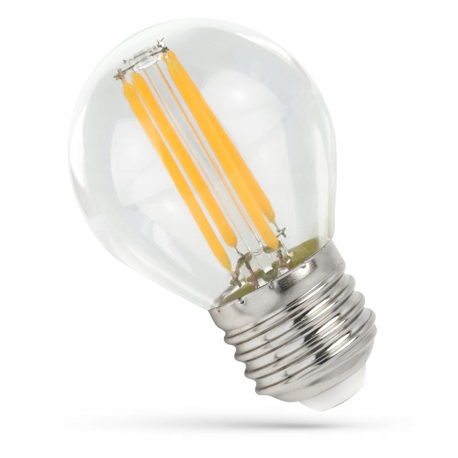 

Żarówka Led Kulka E-27 230V 4W Cog Ciepła Clear