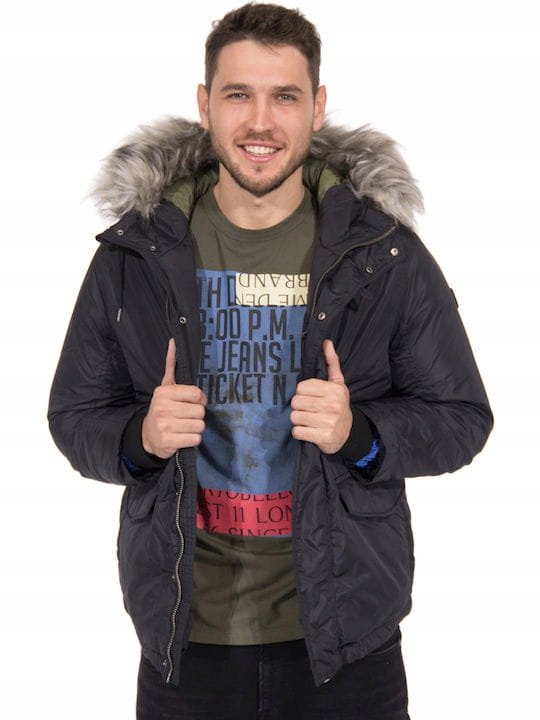 Pepe Jeans Černá Péřová Bunda (L)