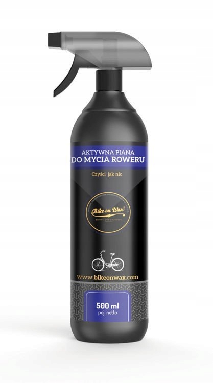 BIKE ON WAX AKTYWNA PIANA DO MYCIA ROWERU 500 ML + ATOMIZER