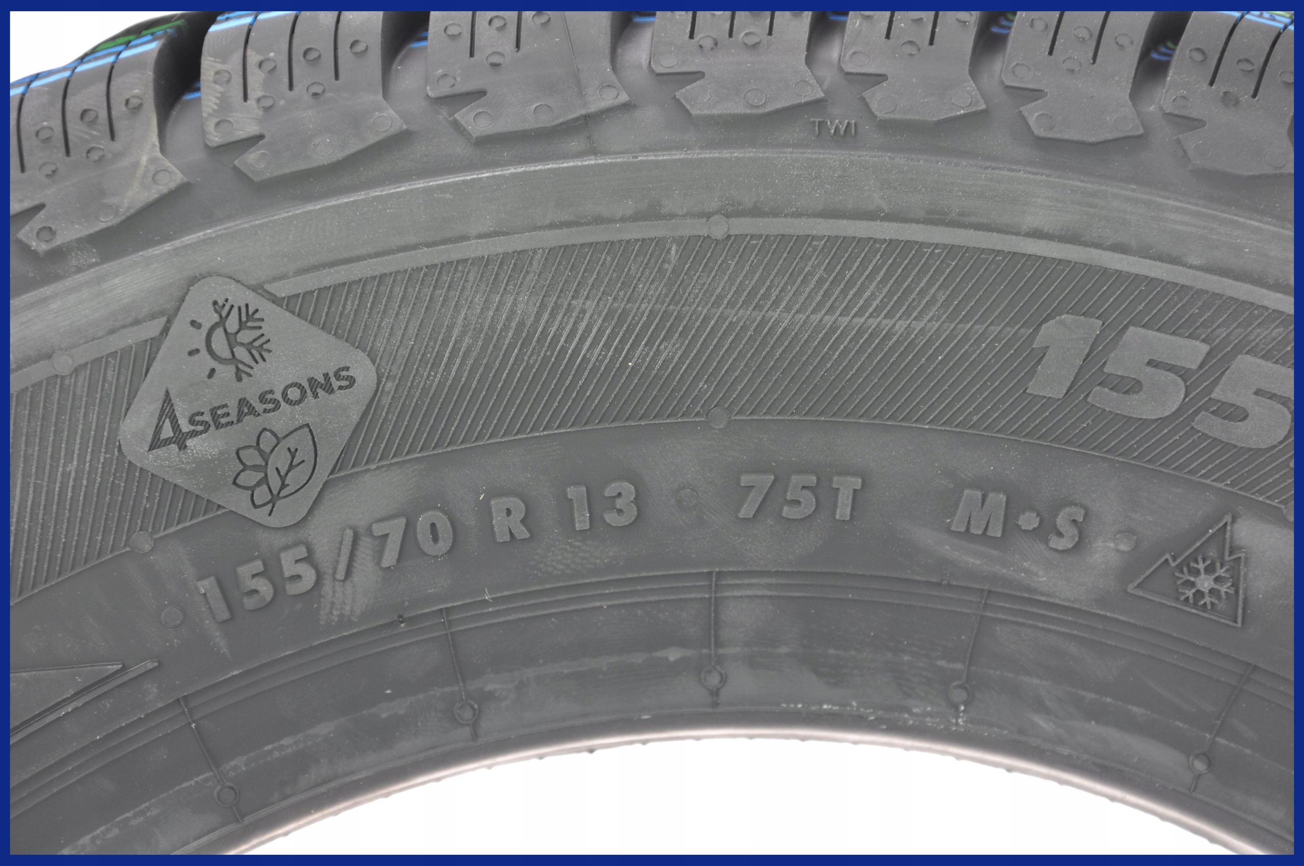 4 x 155 70R13 75T 4Seasons 2 Point S CALOROCZNE Tire aspect ratio 70