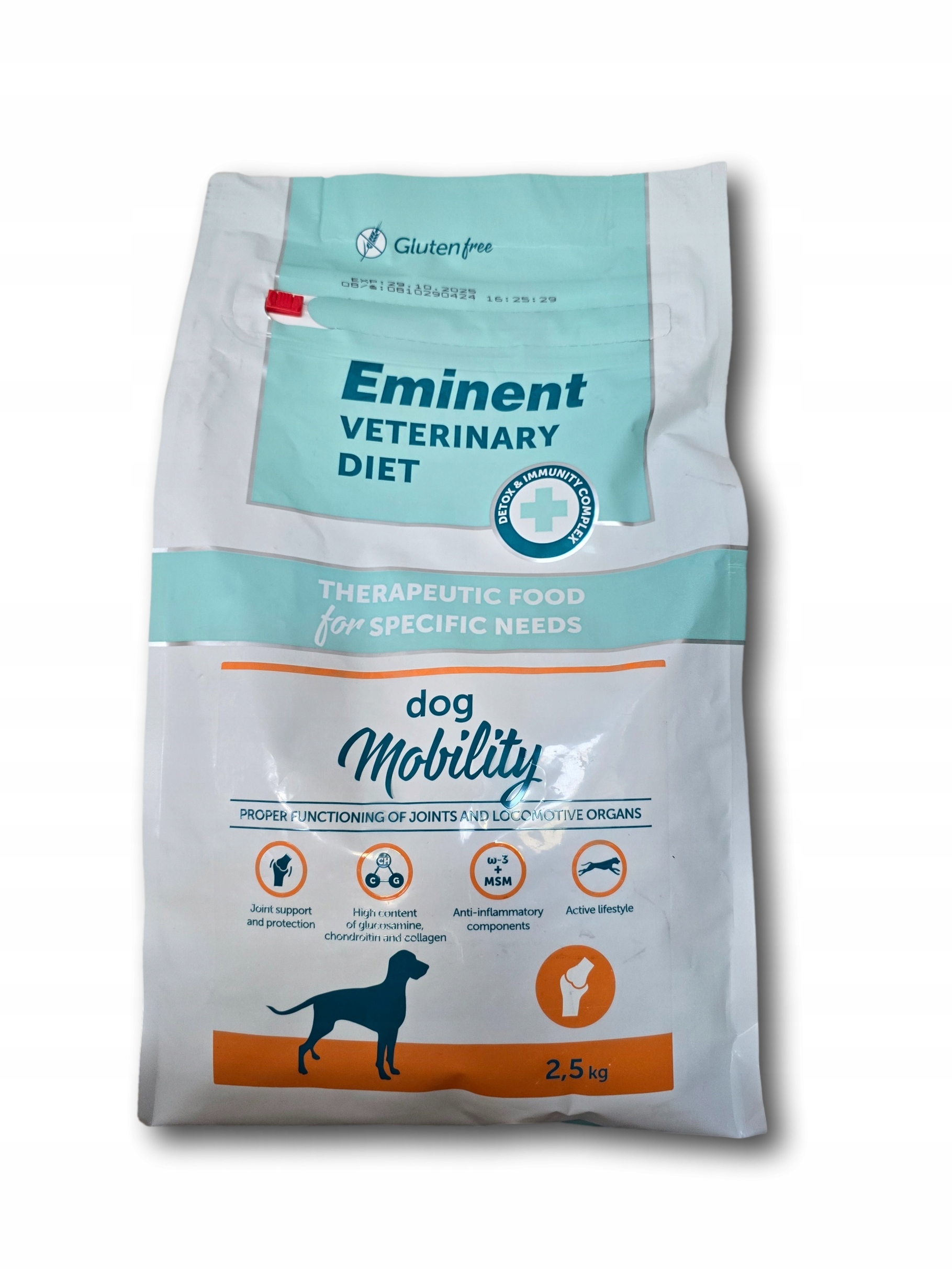 Krmivo pro klouby psa Eminent Vet Diet Mobility 2,5 kg kloubů