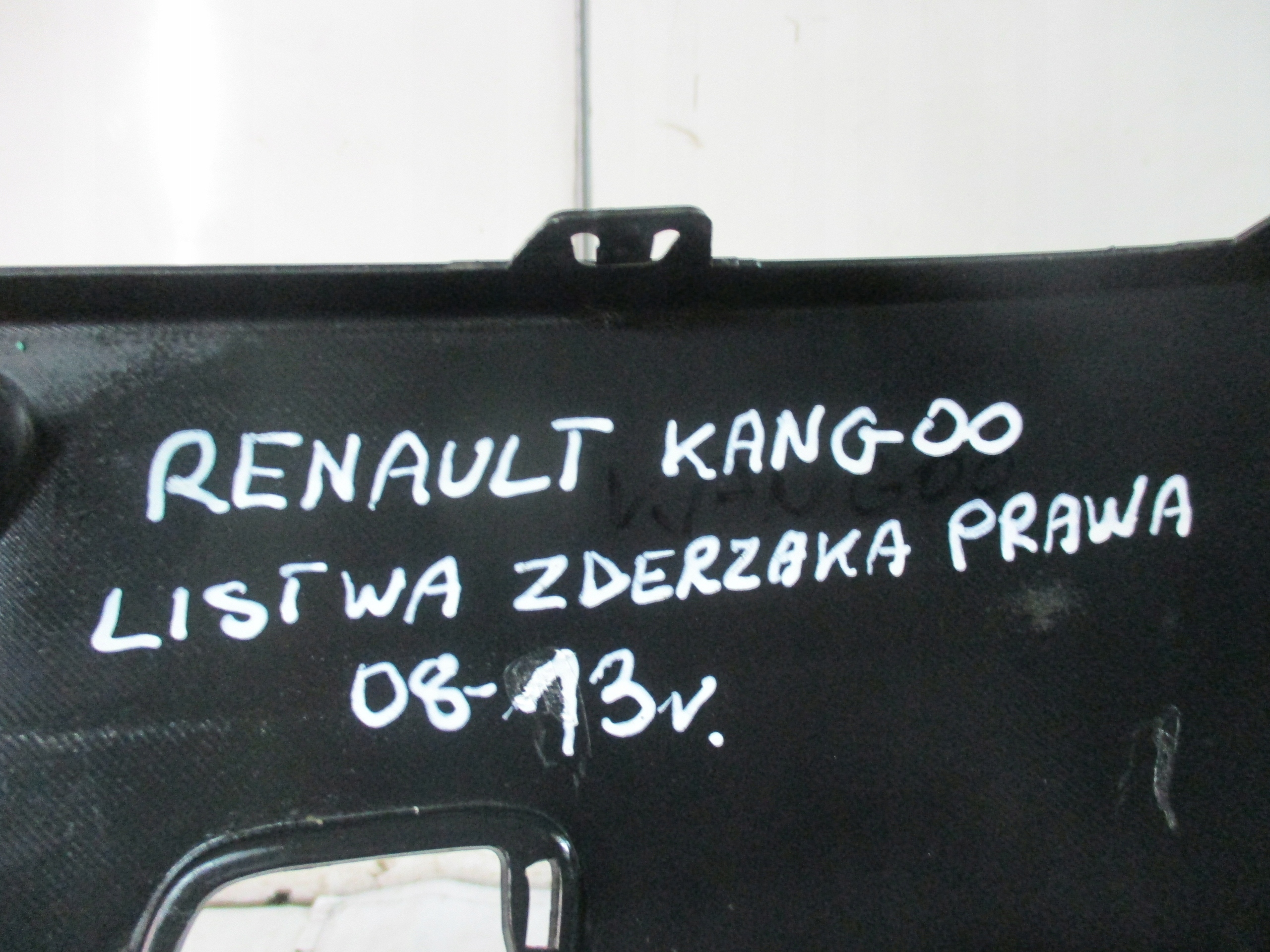lišta nárazníku pravá Renault Kango III 08-13r