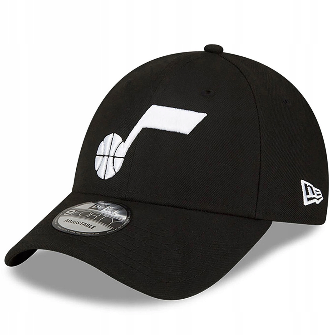 Kšiltovka New Era pánská dámská Utah Jazz nba s vyšívaným logem, černá