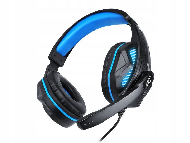 

Słuchawki Gamingowe Z Mikrofonem Dla Graczy Rgb Pc