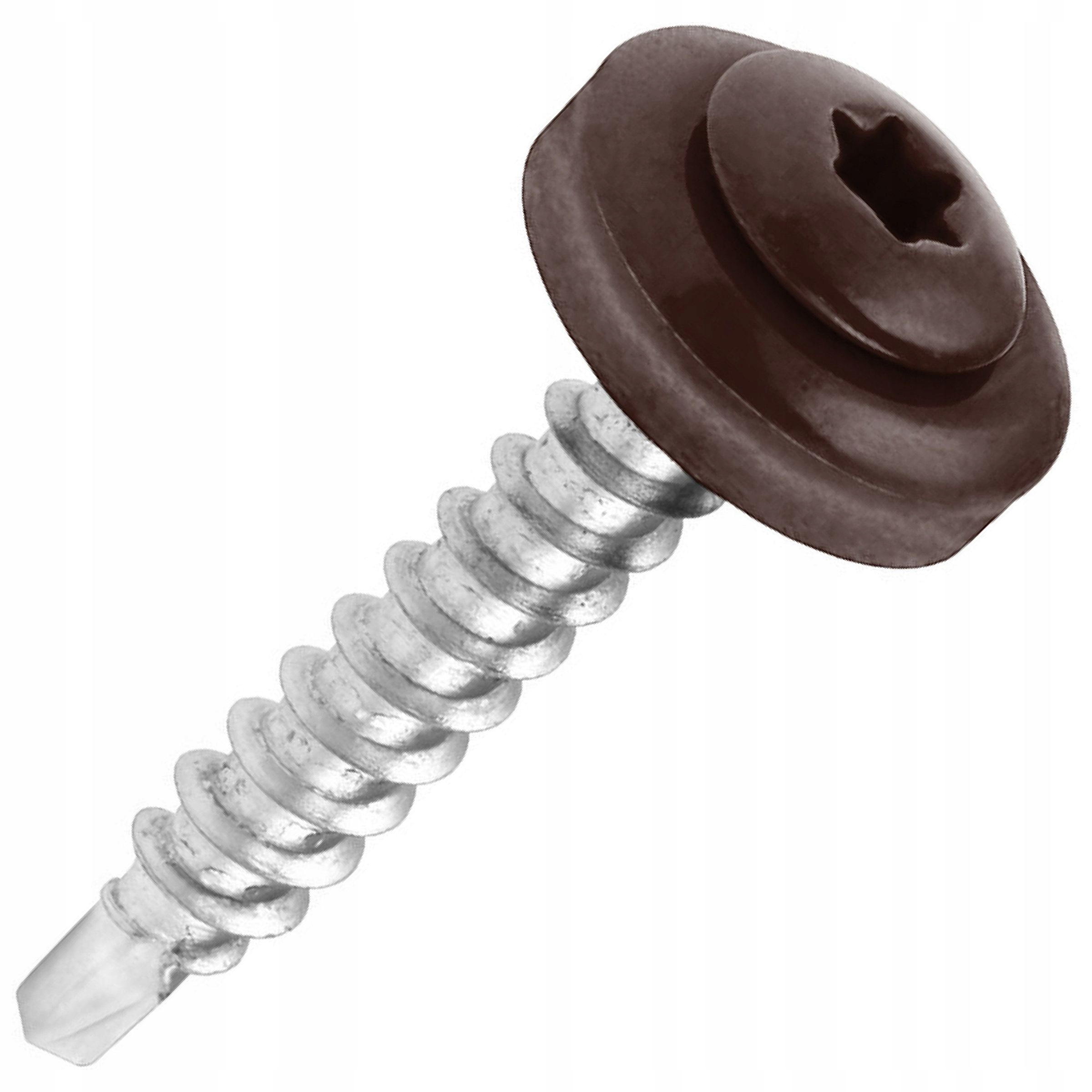 

Wkręt do mocowania blach 250 szt Ral 8017 4,8x35mm