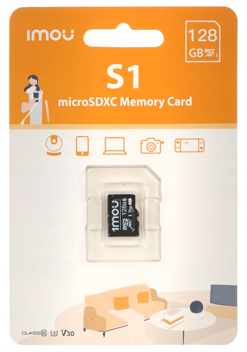 

Karta pamięci do kamer monitoringu Sdxc Imou 128GB