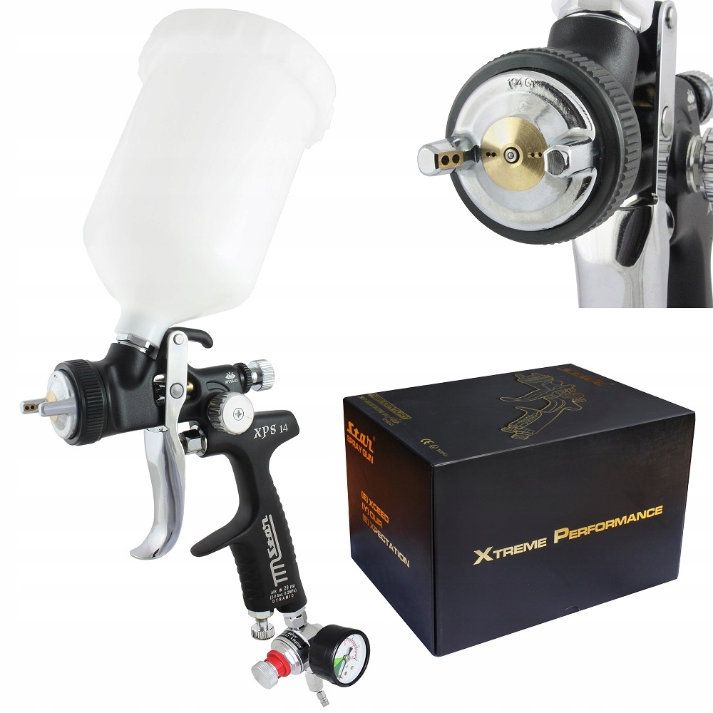 

Pistolet lakierniczy Star Xps Rp Black 1.4 mm