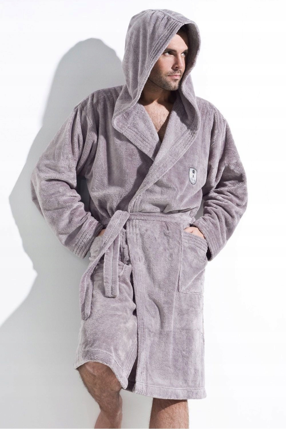 L&L župan pánský Iwo s kapucí M šedá