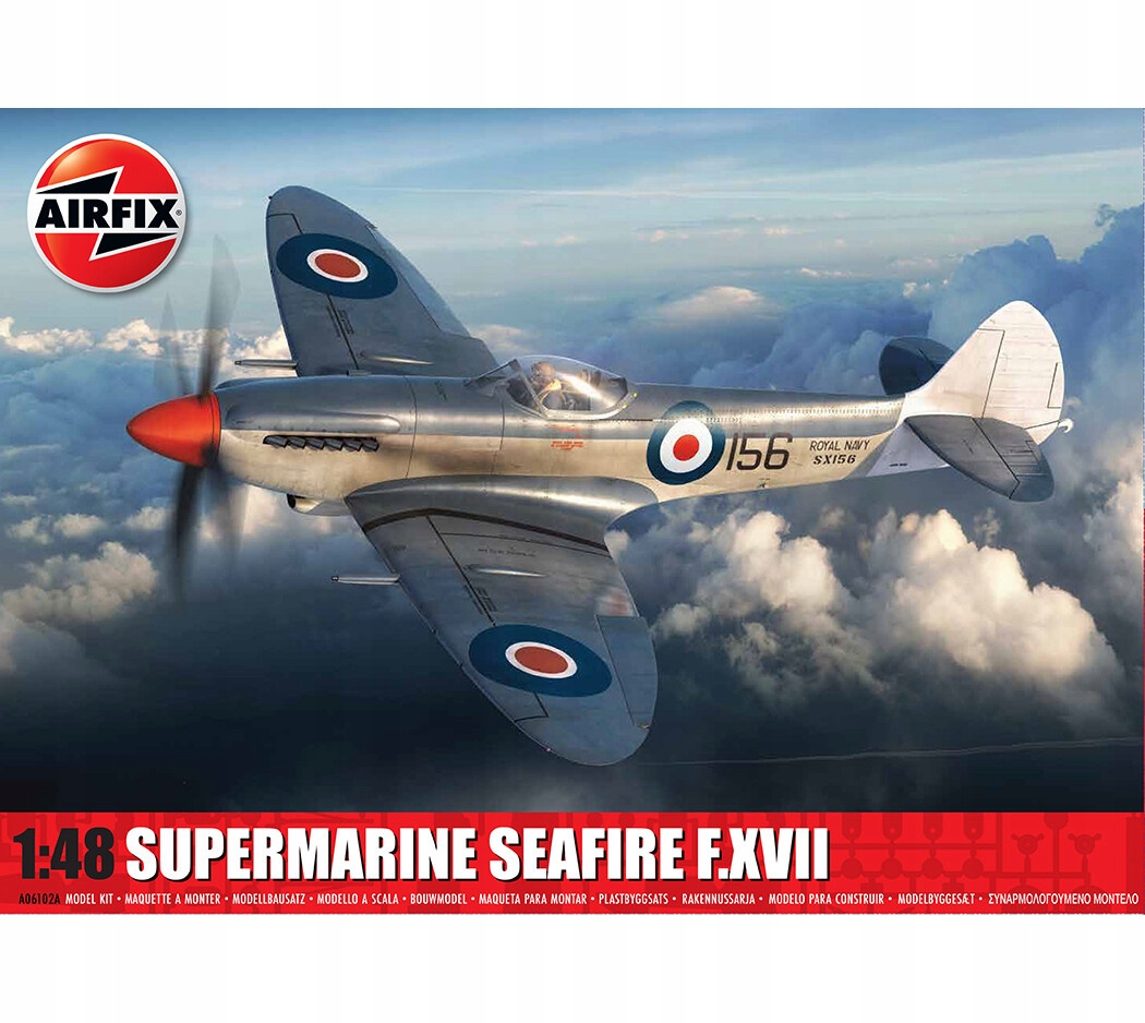 Airfix 06102A Supermarine Seafire F.xvii 1:48