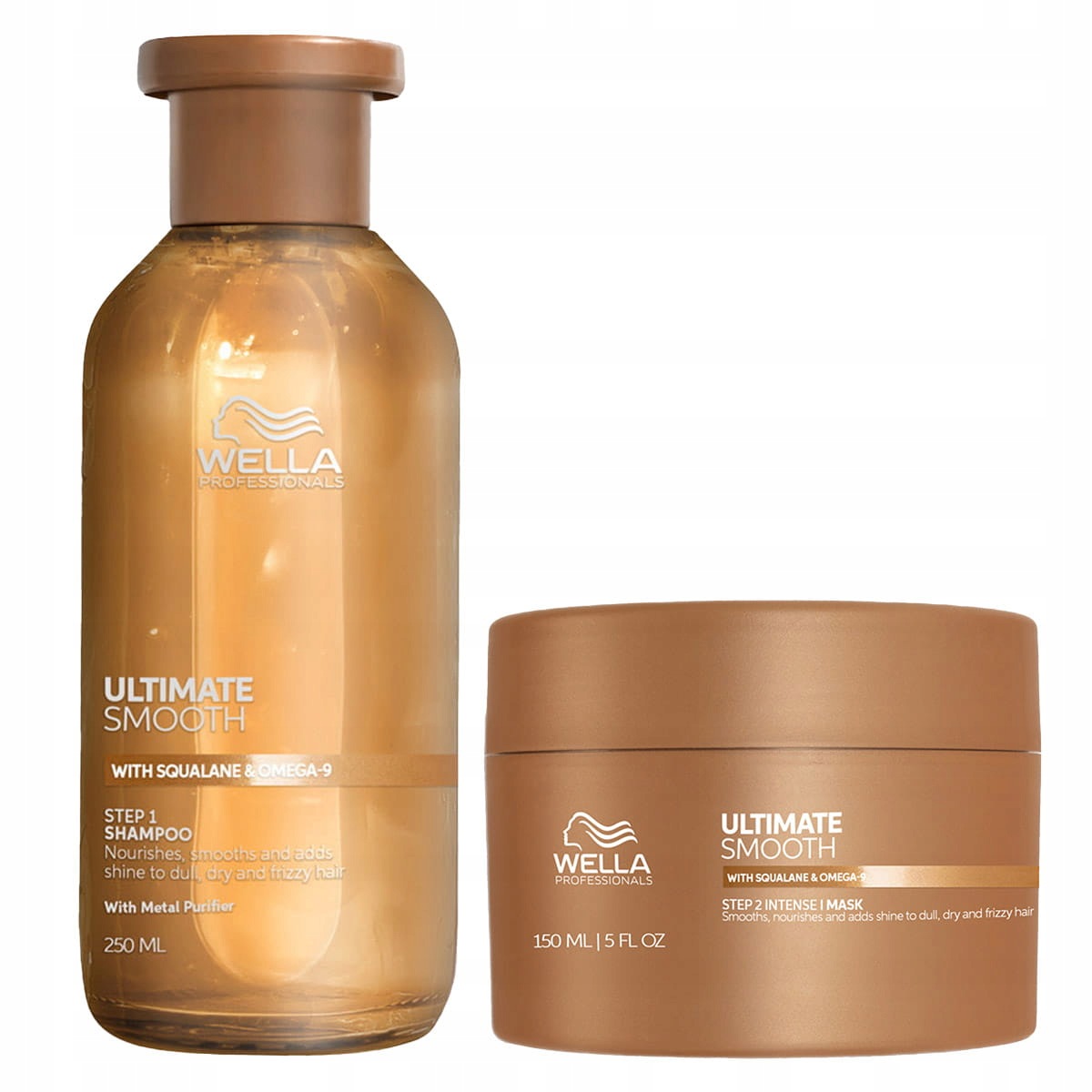 Wella Ultimate Smooth šampon maska pro vyhlazení krepatých vlasů