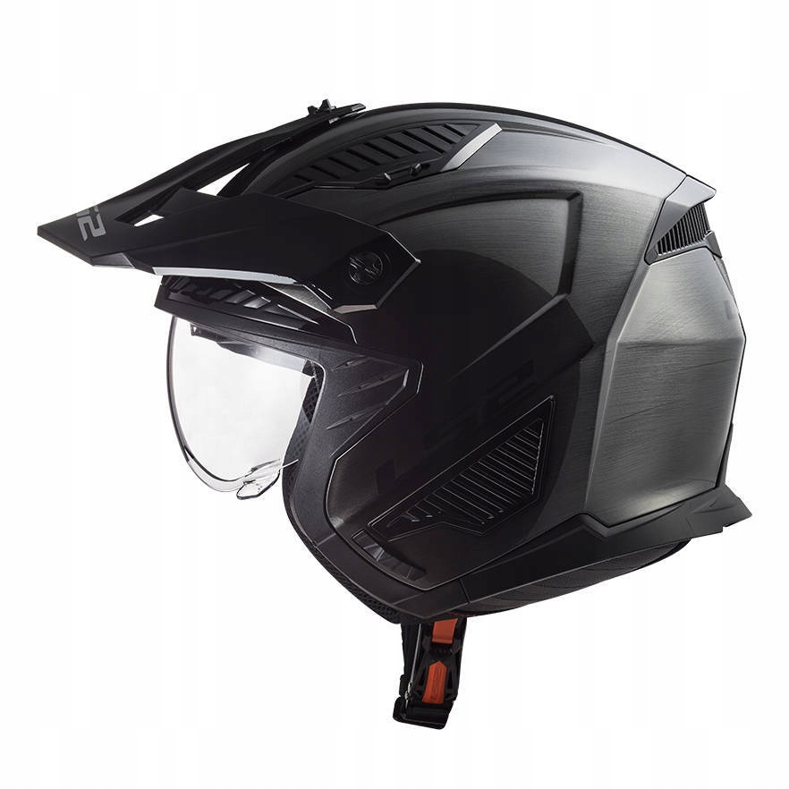 Kask LS2 OF606 DRIFTER JEANS TITANIUM-06 Rodzaj lakieru błyszczący