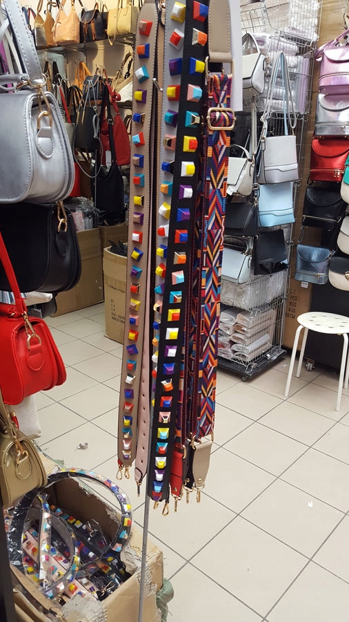 AZTECKI KOLOROWY PASEK DO TOREBKI PIRAMIDY 3D BOHO