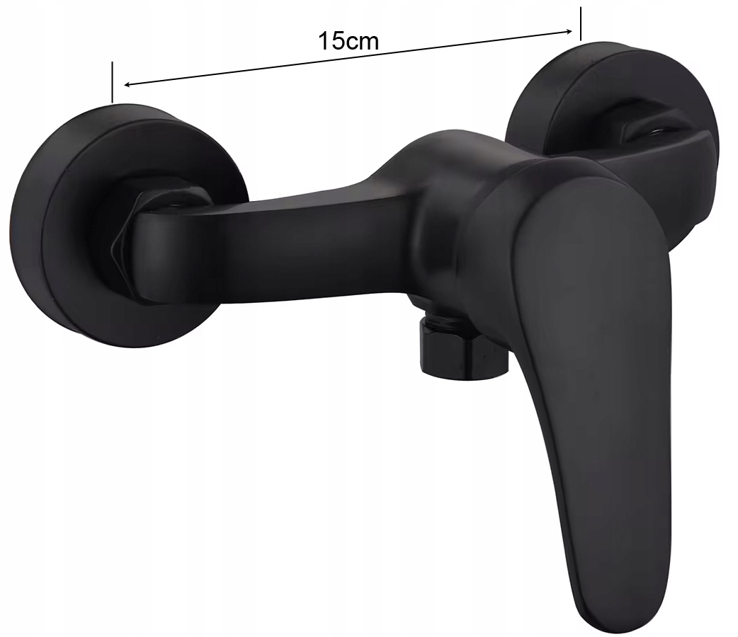 BATERIA PRYSZNICOWA ŚCIENNA CHROM NATRYSK ZESTAW + SŁUCHAWKA WĄŻ DO KABIN Informacje dodatkowe zestaw natryskowy