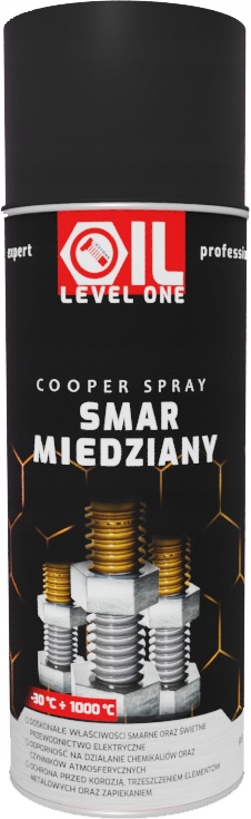 Smar Miedziany Spray 400ml Oil Level One