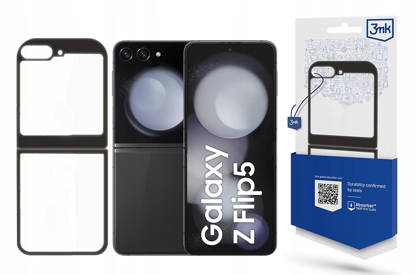 3MK Pouzdro Bezbarvé Satin Armor Case+ pro Samsung Galaxy Z Flip 5 F731