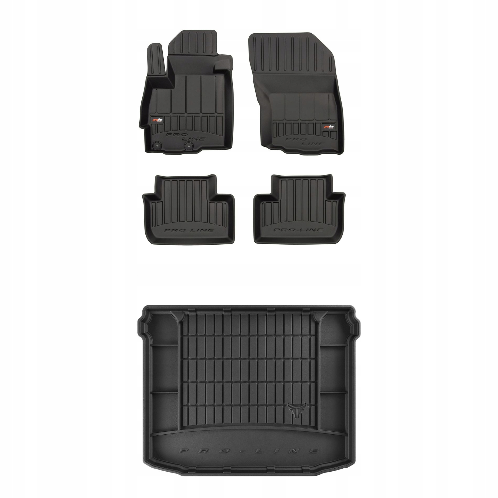 Sada gumových kobercov a rohoží pre Citroën C4 Aircross 2012-2017