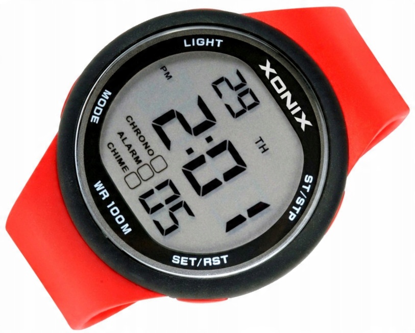

Czytelny Wodoodporny Zegarek Męski Xonix GJB-A01