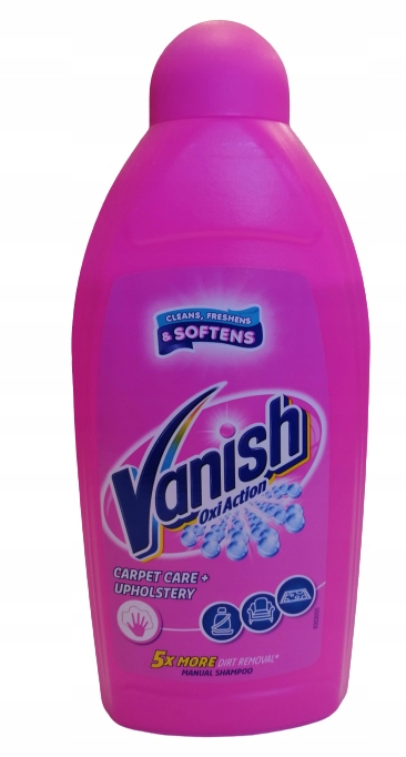 

Vanish Oxi Szampon do dywanów Czyszcz Ręczne 450ml