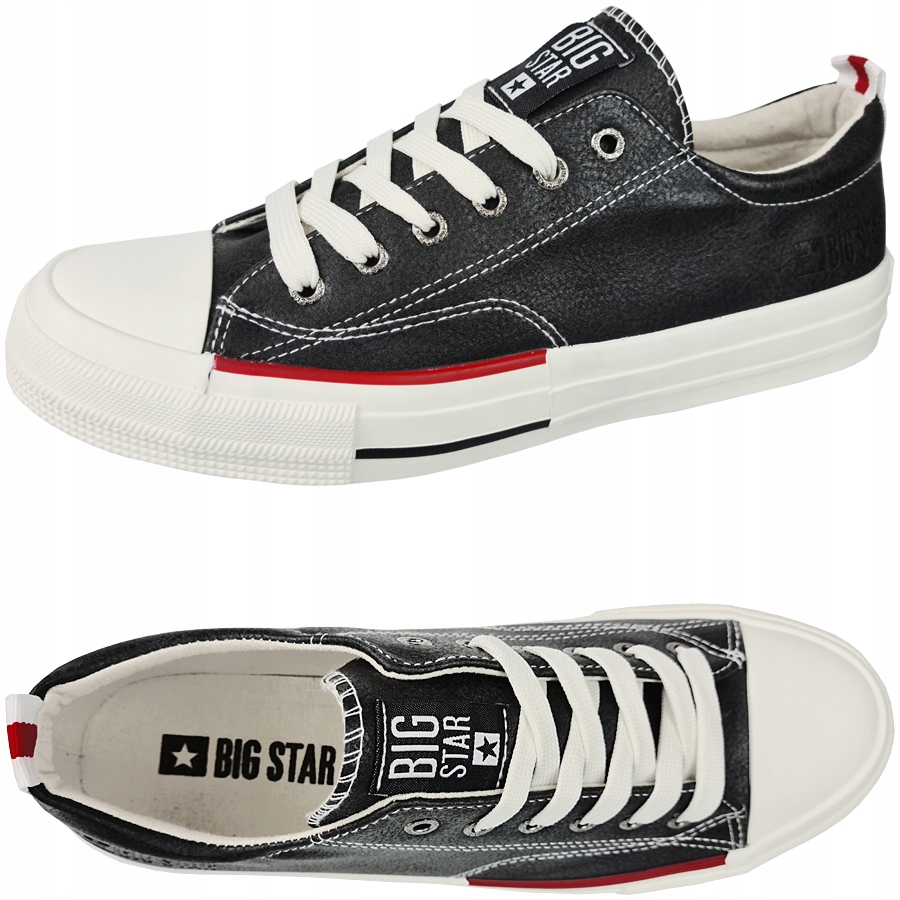

Trampki Big Star męskie czarne buty GG174017 43