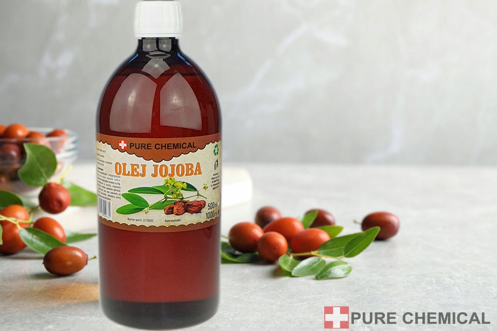 OLEJ JOJOBA NATURALNY TŁOCZONY NA ZIMNO NIERAFINOWANY 1l Wielkość Produkt pełnowymiarowy