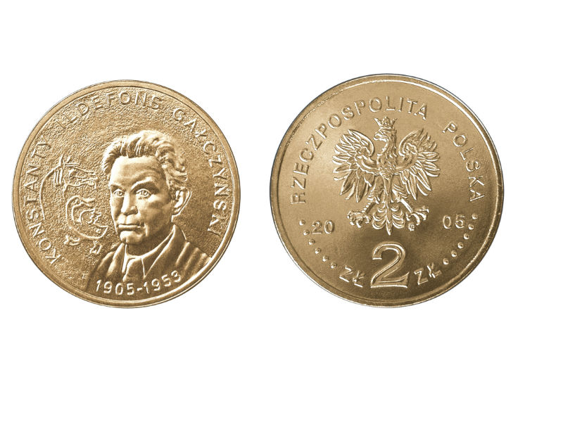 2 zł - Konstanty Ildefons Gałczyński (1905-1953) - 2005 r