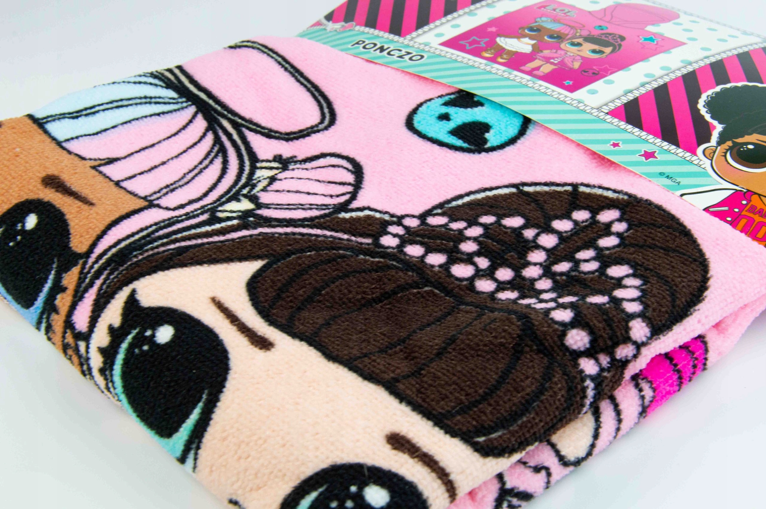 PONCZO KĄPIELOWE okrycie plażowe RĘCZNIK wakacje Stan opakowania oryginalne