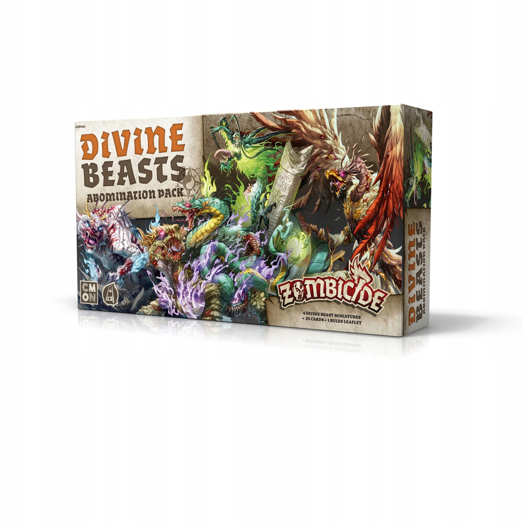 Gra planszowa Zombicide: Biała Śmierć Mistyczne Bestie Portal Games