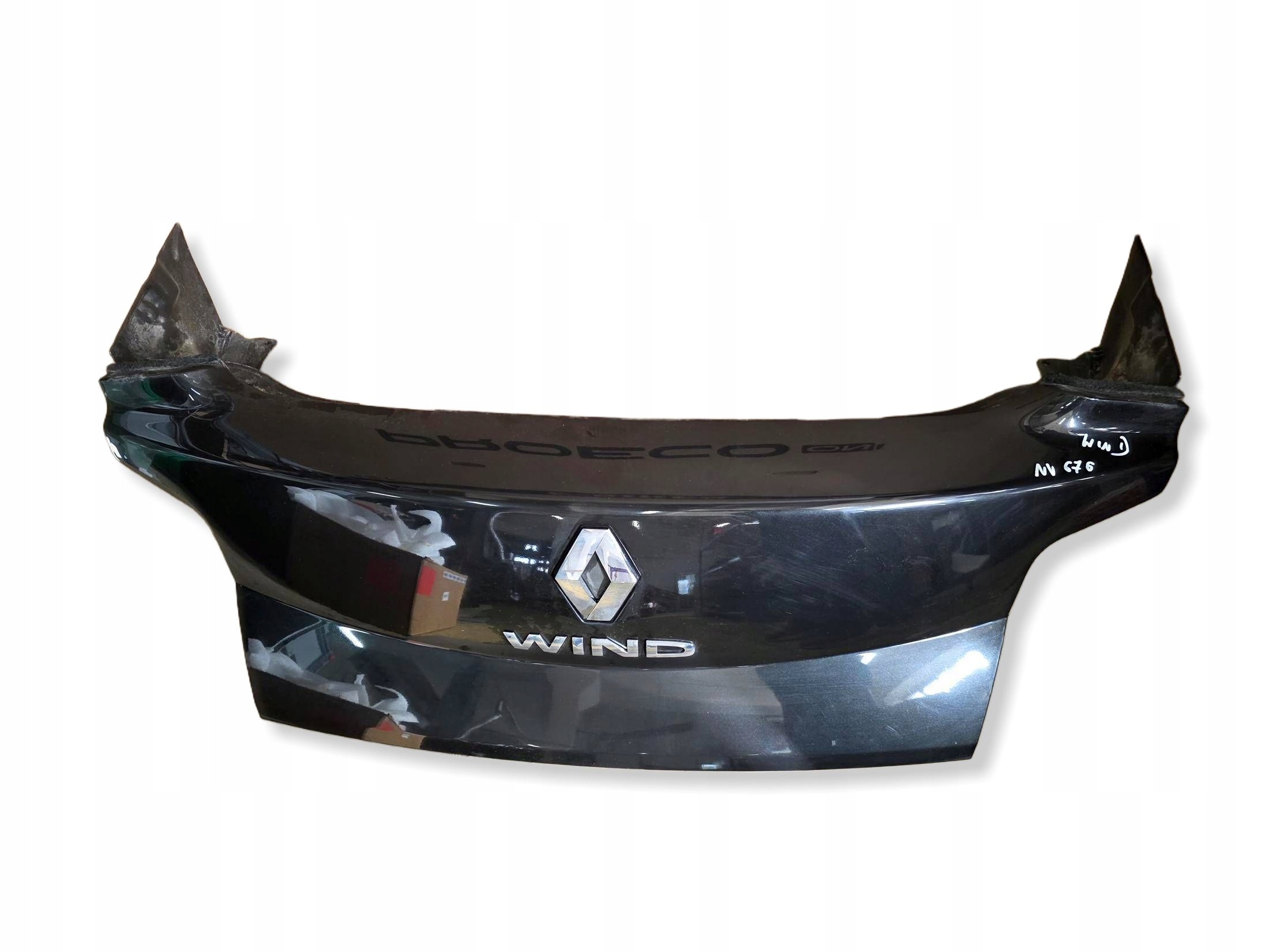 trunk door boot RENAULT WIND colour NV676 black PERLA