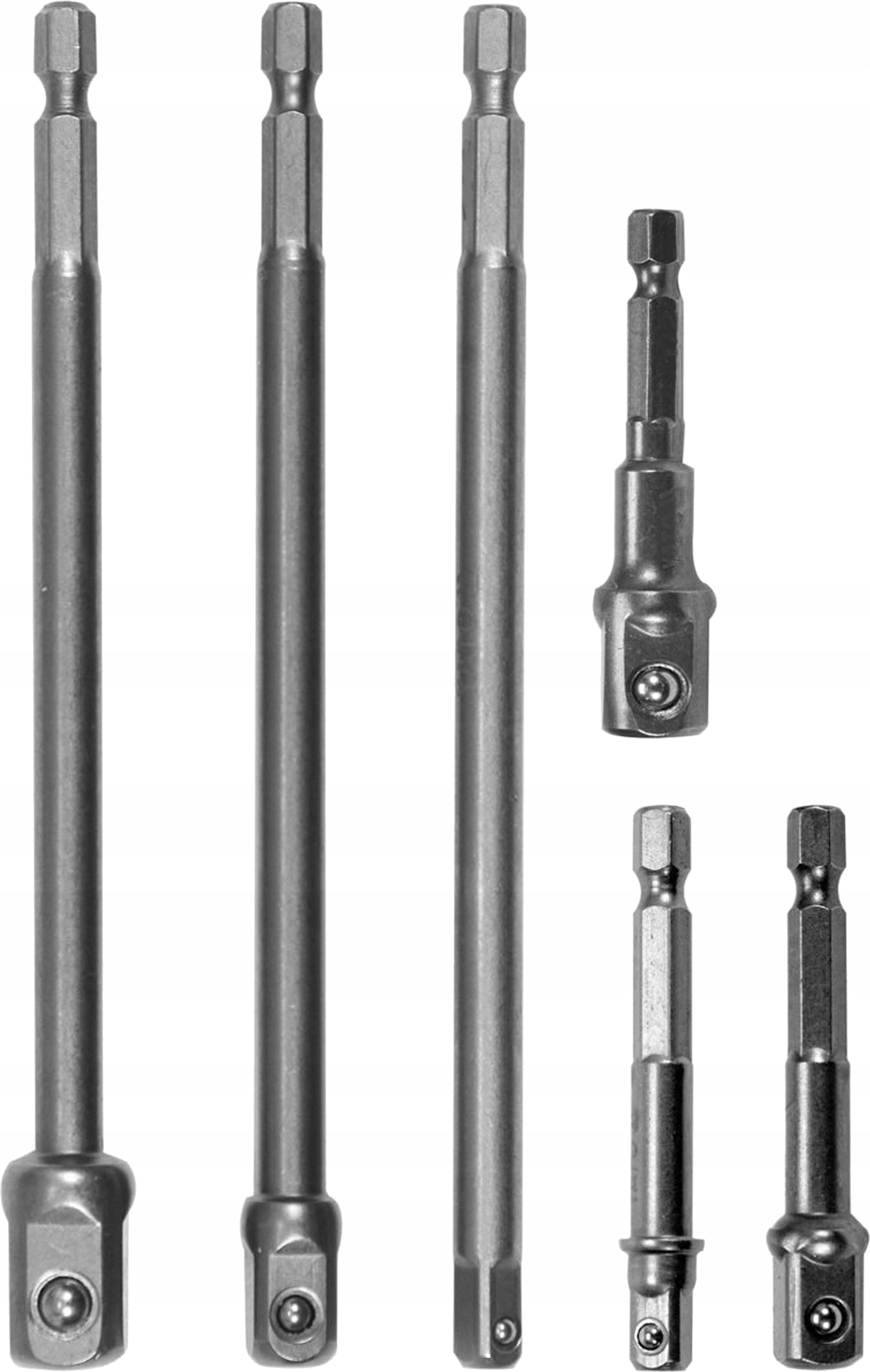 ADAPTER DO NASADEK HEX REDUKCJE 1/4 3/8 1/2 6el. Marka inna