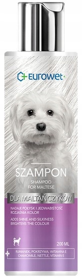 Levně Šampon Pro Psa Plemene Maltézská Bílá Srst Péče O Pleť Eurowet 200 ML