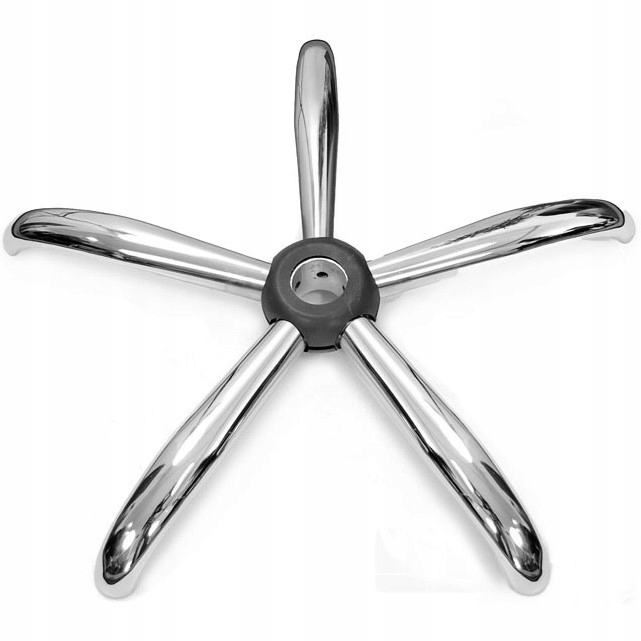 Základna Pro Křeslo, Nohy Chromovaná, Průměr 64 cm