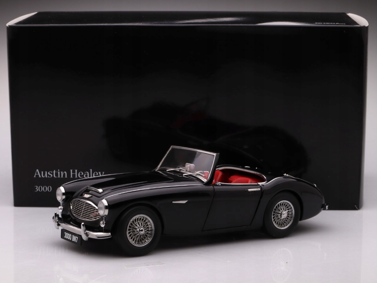 Austin Healey 3000 Mk I Roadster 1960, černý Kyosho 1:18
