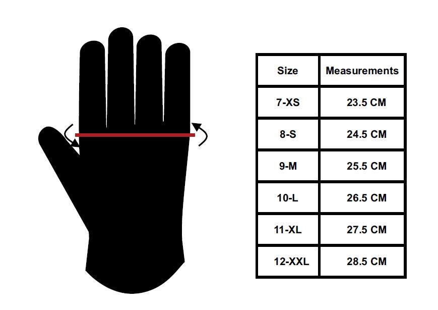 Rękawice Motocyklowe Skórzane Biker Pro 2042 Urban Model Urban Series BKP-2042
